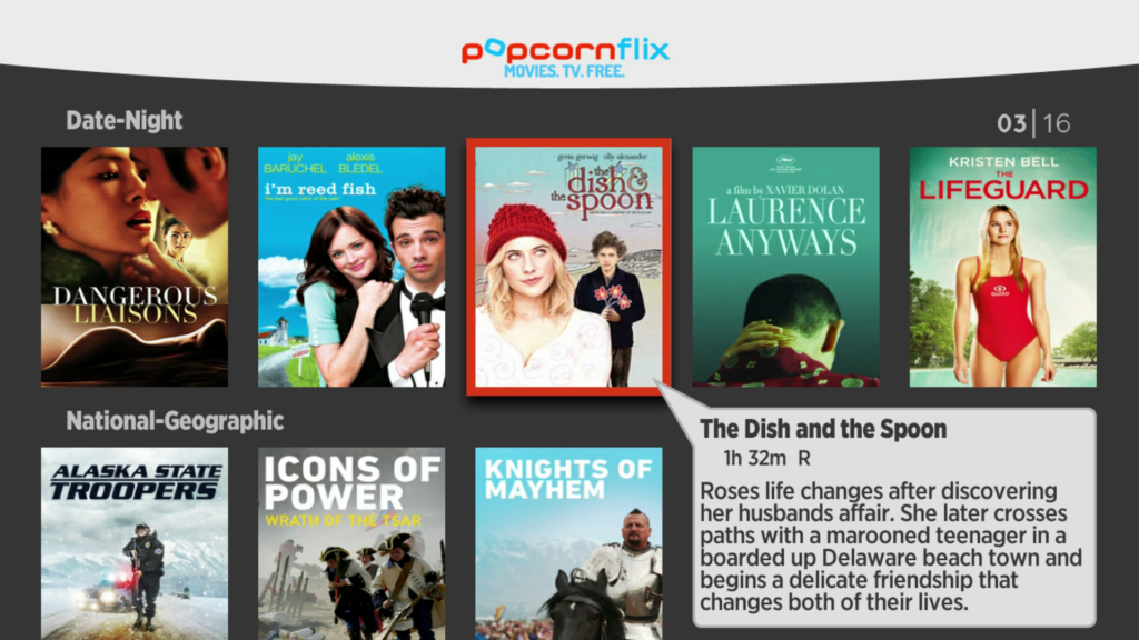 Popcornflix Roku Guide